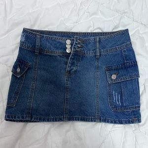 Denim skirt